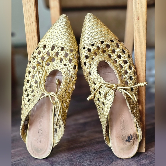 Ulla Johnson Shoes - Ulla Johnson Belen Flats Gold